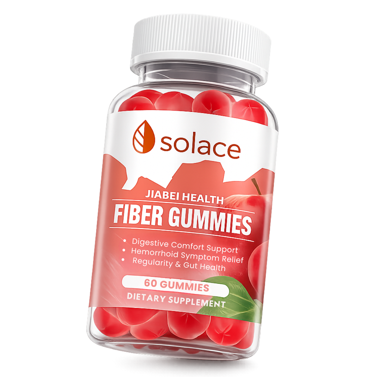 Solace Fiber Gummies — Digestive Comfort & Hemorrhoid Support