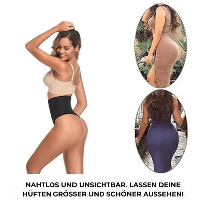 SlimCurve - Nahtloser hoher Taillenslip für einen straffen Bauch