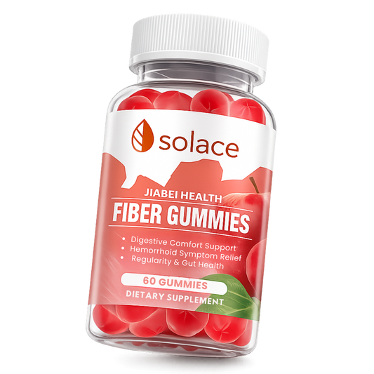 Solace Fiber Gummies — Digestive Comfort &amp; Hemorrhoid Support