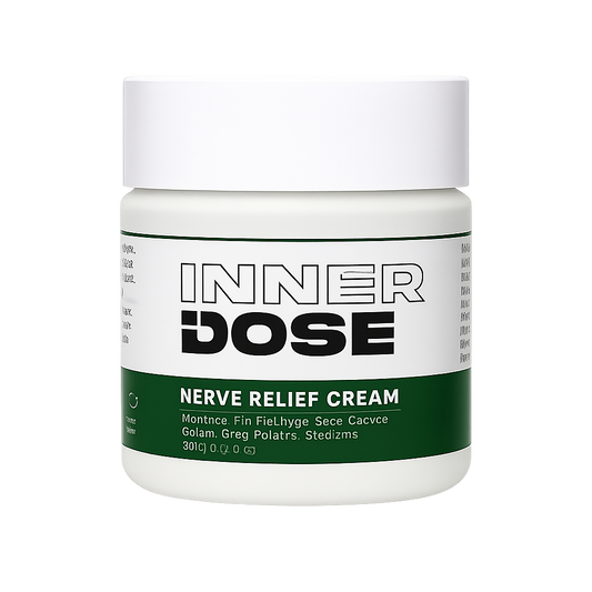 InnerDose Nerve Relief Cream — Apply. Cool. Stay in Bed.