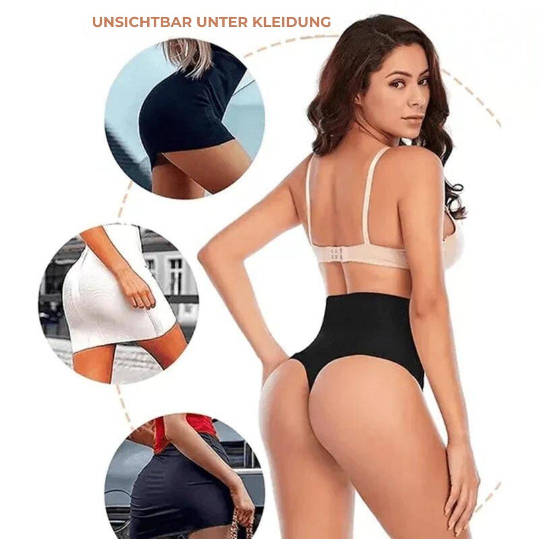 SlimCurve - Nahtloser hoher Taillenslip für einen straffen Bauch