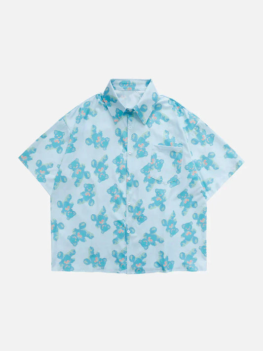 Wohnix - Bear Thermal Imaging Kurzarmhemden